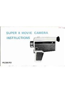 Halina Super-8 PS200RD manual. Camera Instructions.